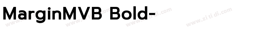 MarginMVB Bold字体转换